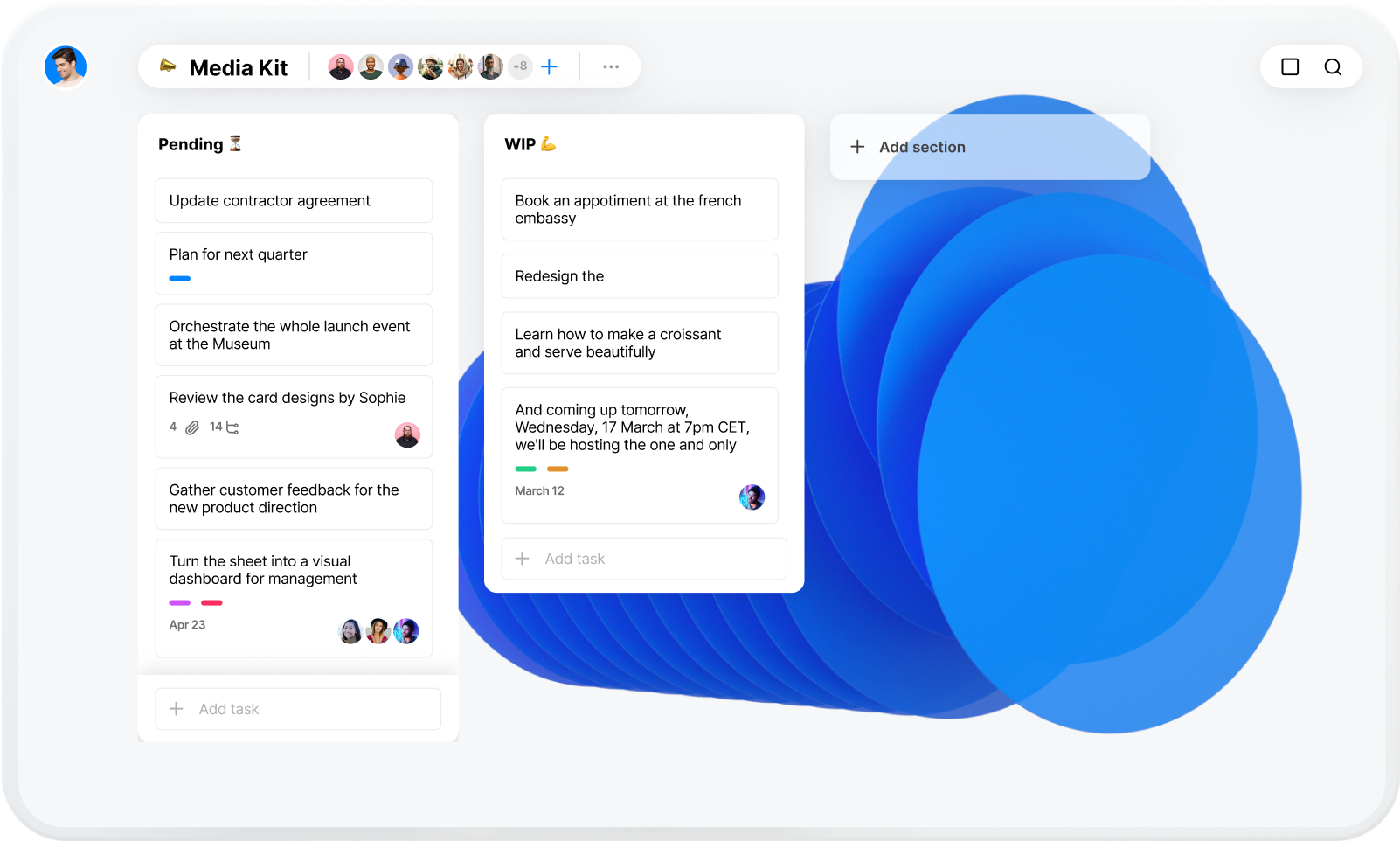 Task Collaboration and Sharing